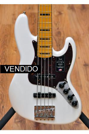 Fender American Ultra Jazz Bass V Maple Arctic White Fender American Ultra Jazz Bass V Maple Arctic White